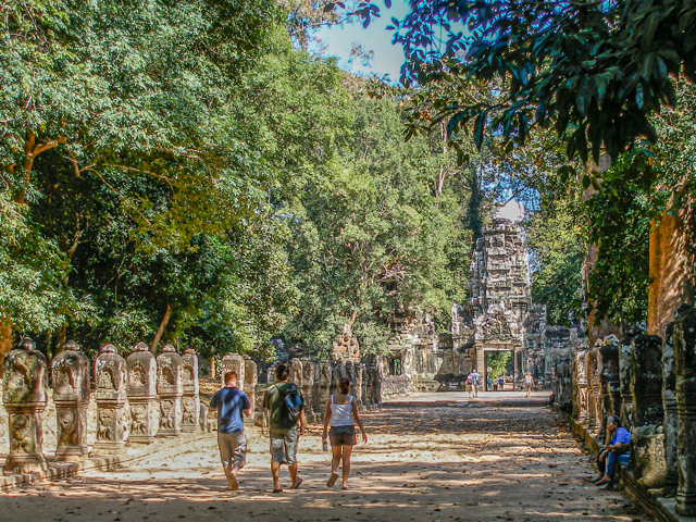 The Approach to Preah Khan 