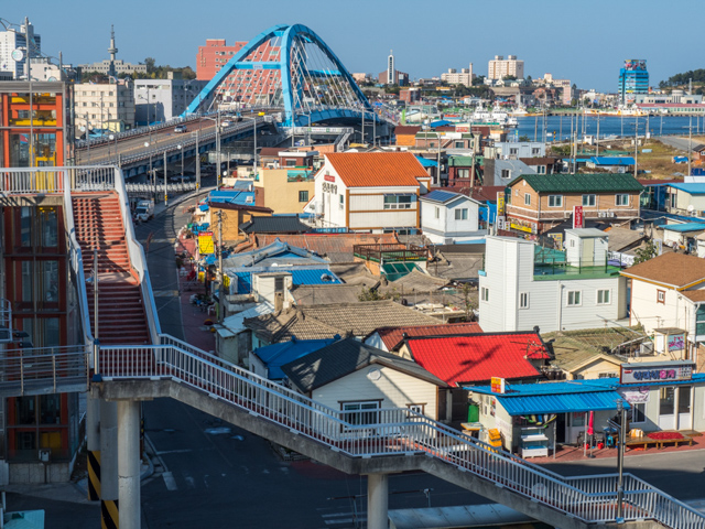 Abai Village - home to north korean refugees. 