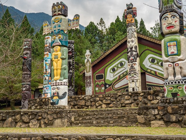 Aboriginal Totem Poles 