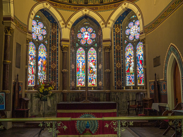  Stain Glass of St Mary's Church of Ireland
