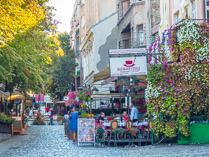 Skadarska street in Belgrade, Serbia