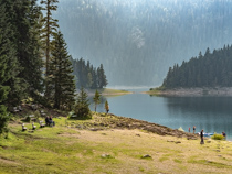 Black Lake in Montenegro.