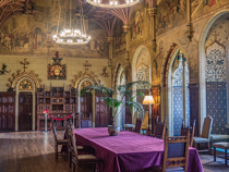 Banqueting Hall in Cardiff Castle, Cardiff, Wales
