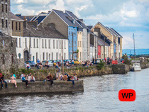 Relaxing in Galway