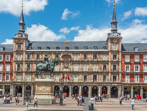  The Plaza Major (Town Square) in Madrid measures 129 metres by 94 metres.