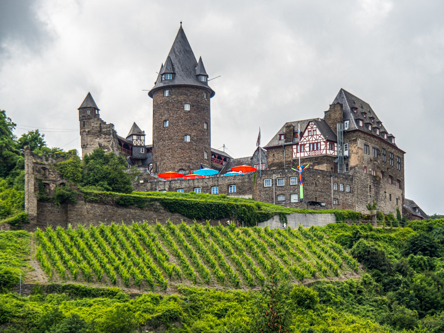 Judendherberge (Youth Hostel) near Bacharach, Germany. 